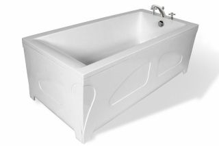 Ванна из литьевого мрамора Эстет Delta 150А silk ФР-00014443 150x70см белый матовый